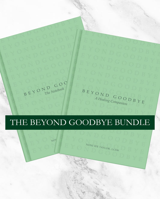 Beyond Goodbye Bundle – Grief Journal + Companion Notebook